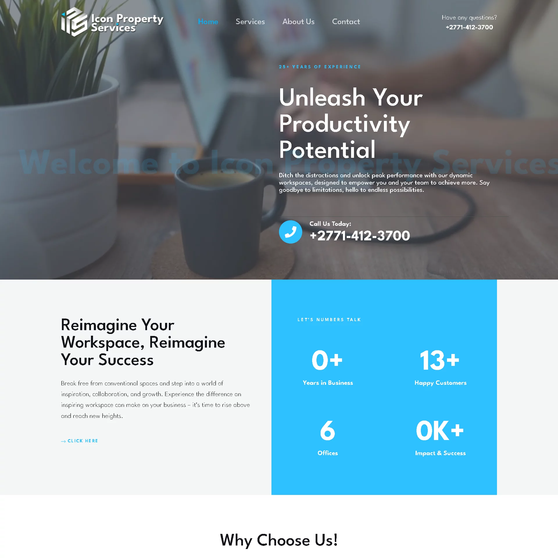 Icon Property Services website