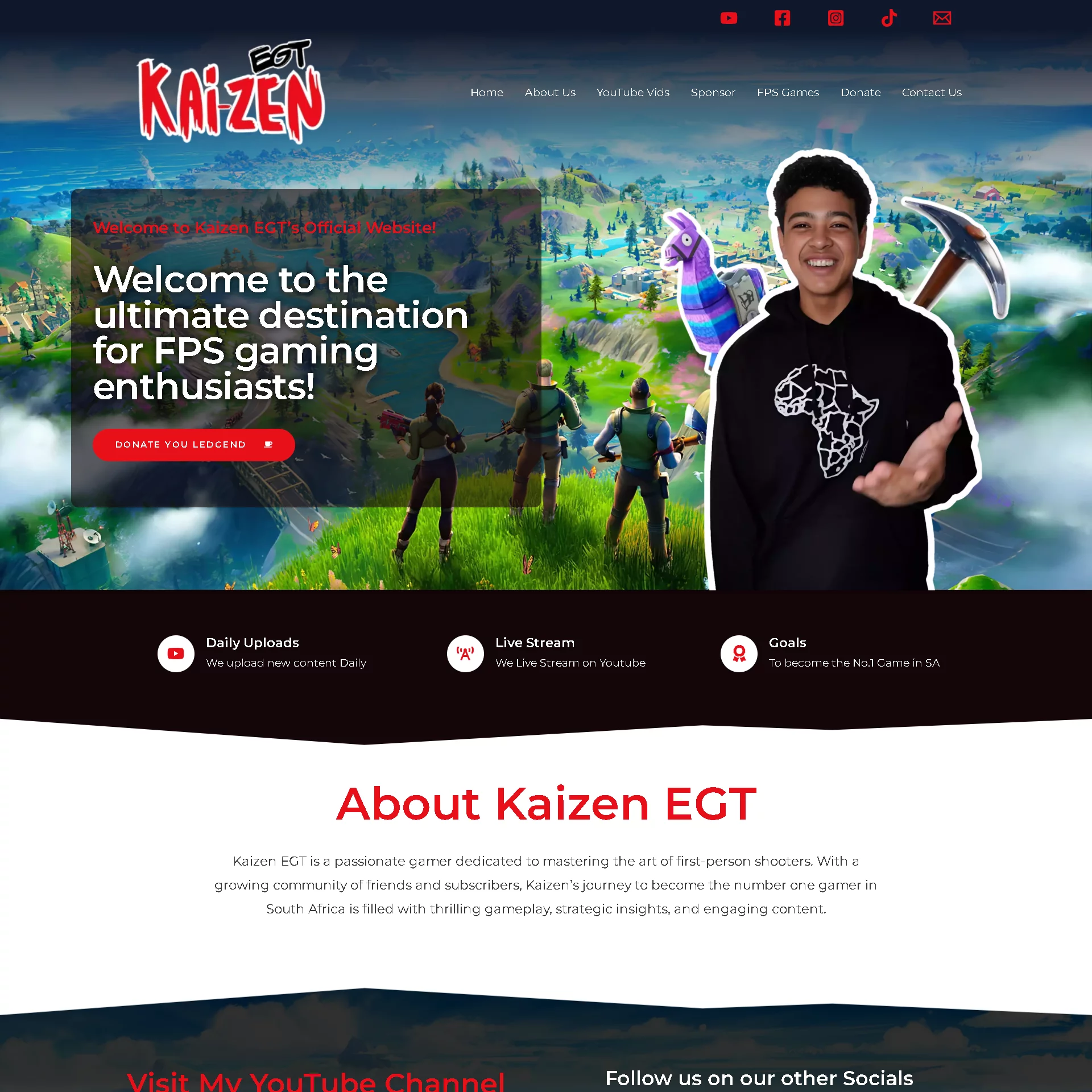 Kaizen EGT website